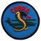 Cobra Helicopter Patch Blue &#x26; Green 3&#x22;